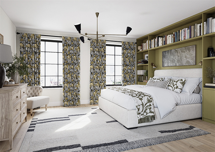 Leopard, Gilded - Made to Measure Curtain - Image 7